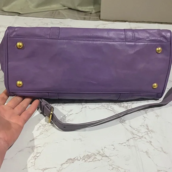 Prada 2 way Lavender Shoulder Bag - Picture 5 of 15